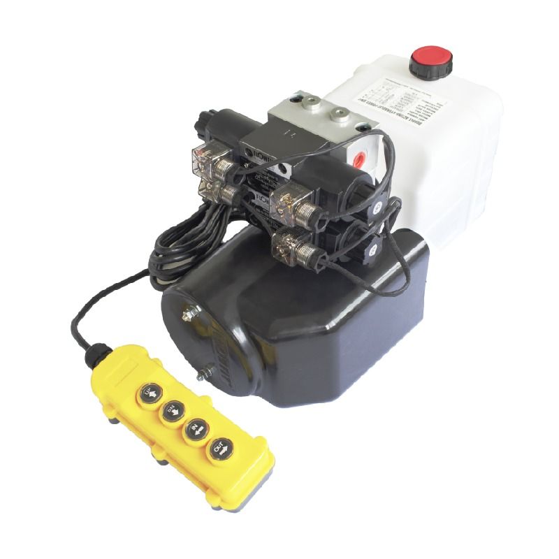 DC 12 Volt Hydraulic Power Unit Double Acting Electric Hydraulic Power Pack for Crane