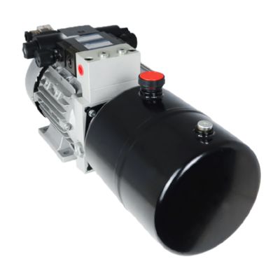 AC 380V 1.5kw Double-Acting Hydraulic Power Unit Horizontal Mounting Power Pack for Lifting Machine Lifting Platform Dock Leveler Cargo Elevator