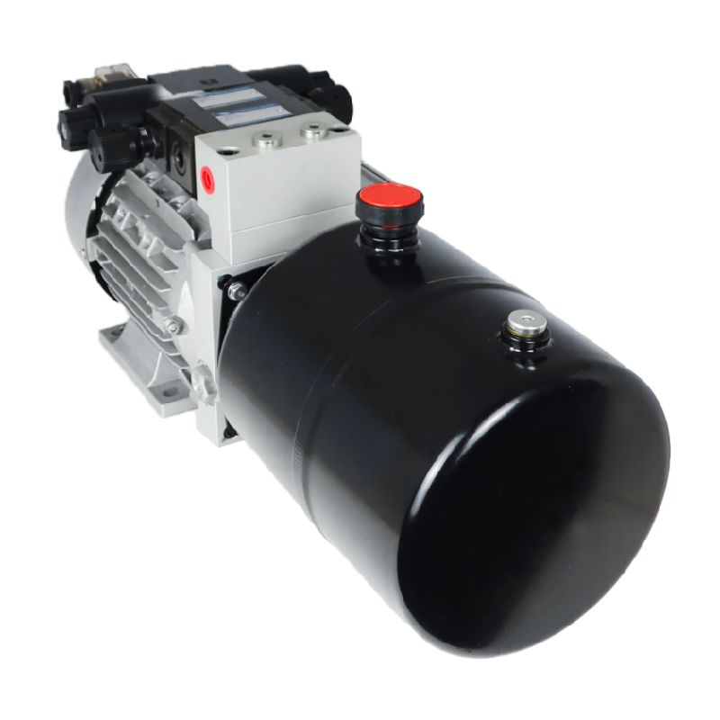 AC 380V 1.5kw Double-Acting Hydraulic Power Unit Horizontal Mounting Power Pack for Lifting Machine Lifting Platform Dock Leveler Cargo Elevator