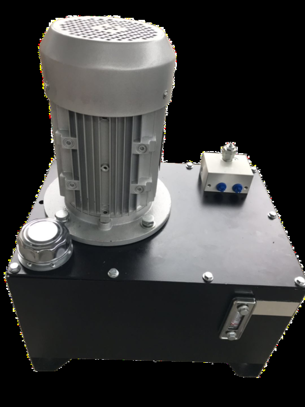 Hydraulic Power Unit-6L Steel Tank 2.5cc/R Hydraulic Gear Pump With Motor AC 380V 750W 1450RPM