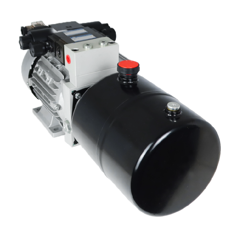 AC 380V 1.5kw Double-Acting Hydraulic Power Unit Horizontal Mounting Power Pack for Lifting Machine Lifting Platform Dock Leveler Cargo Elevator