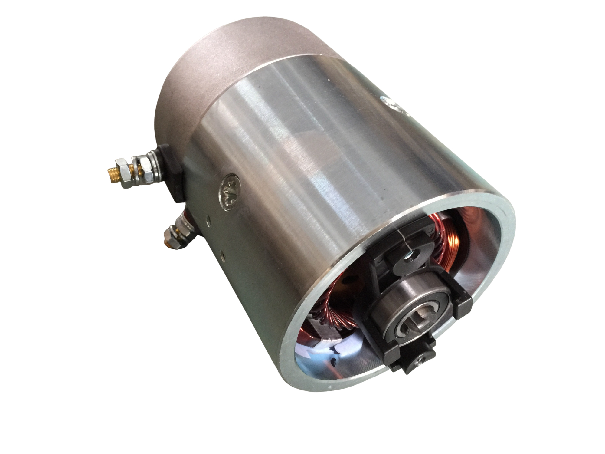 White Zinc 1600W 12 Volt DC Motor for Hydraulic Power Pack Units