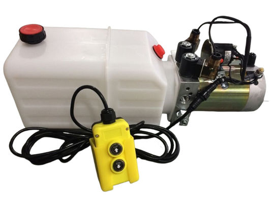12VDC 18Wのコイルの電磁弁の小型水力の単位のパック2ボタン